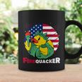 Funny Fourth Of July Usa Patriotic Firecracker Rubber Duck Funny Gift Coffee Mug Gifts ideas