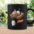 Funny Japanese Nigiri Sushi Sleepwalking Graphic Design Printed Casual Daily Basic Coffee Mug Gifts ideas
