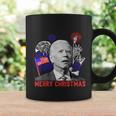 Funny Joe Biden Happy Christmas In July Usa Flag V2 Coffee Mug Gifts ideas