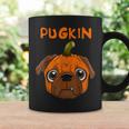 Funny Pugkin Pug Pumpkin Dog Lover Halloween Party Costume Coffee Mug Gifts ideas