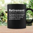 Funny Retirement Definition Tshirt Coffee Mug Gifts ideas