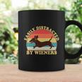 Funny Retro Easily Distracted By Wieners Dachshund Fan Coffee Mug Gifts ideas