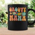 Funny Retro Groovy Birthday Family Matching Cute Groovy Mama Coffee Mug Gifts ideas