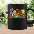 Funny Super Daddio Fathers Day Gamer Tshirt Coffee Mug Gifts ideas