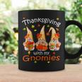Funny Thanksgiving For Women Gnome - Gnomies Lover  Coffee Mug Gifts ideas