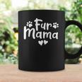 Fur Mama Paw Floral Design Dog Mom Mothers Day Coffee Mug Gifts ideas