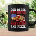 God Bless American Freedom And Pizza Plus Size Shirt For Men Women And Family Coffee Mug Gifts ideas