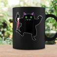 Halloween Black Cat Superstition Killer With A Knife Coffee Mug Gifts ideas