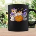 Halloween Cats Anime Cat Kawaii Neko Pumpkin Cat Lover Witch V4 Coffee Mug Gifts ideas