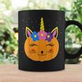 Halloween Leopard Unicorn Pumpkin Cat Funny Girls Kids Women Coffee Mug Gifts ideas