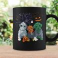 Halloween Schnoodle Dog Witch Schnoodle Dog Lovers Coffee Mug Gifts ideas