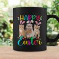 Happy Easter Three Cat Wearing Bunny Funny Gift Ear Bunny Cat Lover Gift Coffee Mug Gifts ideas