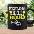Helicopter Pilot Flight Medic Funny Feeling Good Coffee Mug Gifts ideas