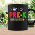 Hello Pre-K Teacher Kids Back To School Teacher Student Gift Coffee Mug Gifts ideas