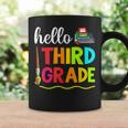 Hello Third Grade Boy Kids Teachers Girl Students 3Rd Grade Coffee Mug Gifts ideas