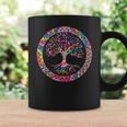 Hippie Colorful Tree Circle Official Custom Coffee Mug Gifts ideas