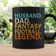 Husband Dad Fantasy Football Legend Coffee Mug Gifts ideas