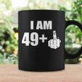 I Am 50 Middle Finger Funny 50Th Birthday Gift T-Shirt Tshirt Coffee Mug Gifts ideas