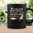I Just Took A Dna Test Turns Out Im 100% That Witch Cat Halloween Coffee Mug Gifts ideas
