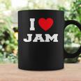 I Love Jam I Heart Jam Coffee Mug Gifts ideas