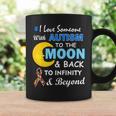 I Love Someone With Autism To The Moon & Back V2 Coffee Mug Gifts ideas