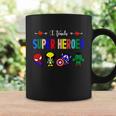 I Teacher Super Heroes Cute Superhero Characters Coffee Mug Gifts ideas