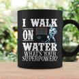 I Walk On Water Whats Your Superpower Hockey Coffee Mug Gifts ideas