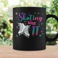 Ice Skating Rolling 11Th Birthday Party Girl Family Matching Coffee Mug Gifts ideas
