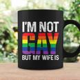 Im Not Gay But My Boyfriend Is Funny Gay Couple Gay Pride Coffee Mug Gifts ideas