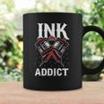 Ink Addict Tattooed Art Inked Tattoo Lover Coffee Mug Gifts ideas