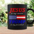 Jesus Savior Trump President Coffee Mug Gifts ideas