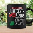 July 4Th Juneteenth 1865 Because My Ancestors 1 Coffee Mug Gifts ideas