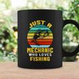 Just A Mechanic Fishing Funny Coffee Mug Gifts ideas