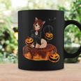 Kawaii Anime Halloween Black Cat | Sexy Anime Girl In Donut Coffee Mug Gifts ideas