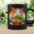 Kawaii Ramen Cat Japanese Neko Noodle Funny Vintage Anime Coffee Mug Gifts ideas