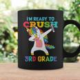 Kids Back To School 3Rd Grade Dabbing Unicorn Im Ready To Crush Coffee Mug Gifts ideas