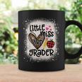 Kids Leopard Little Miss 3Rd Grader Bleached 3Rd Grade Girls Coffee Mug Gifts ideas
