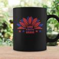 Land Of The Free Because Of The Brave Sunflower American Flag 4Th Of July Coffee Mug Gifts ideas
