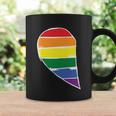 Left Half Of Heart Lgbt Gay Pride Lesbian Bisexual Ally Quote Coffee Mug Gifts ideas