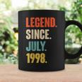 Legend Since July 1998 - 24 Year Old Gift 24Th Birthday Coffee Mug Gifts ideas