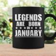 Legends Are Born In January Birthday Tshirt Coffee Mug Gifts ideas