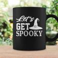 Lets Get Spooky Halloween Quote Coffee Mug Gifts ideas