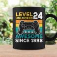 Level 24 Unlocked Awesome 1998 24Th Birthday Man Video Game V2 Coffee Mug Gifts ideas