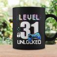 Level 31 Unlocked Video Game 31St Birthday Boy Gamer Coffee Mug Gifts ideas
