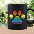 Lgbt Rainbow Pride Furry Dog Paw Pride Month Coffee Mug Gifts ideas