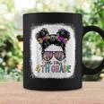 Little Miss 4Th Grade Back To School Messy Bun Teacher Coffee Mug Gifts ideas