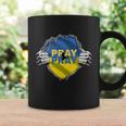 Love And Pray Support For Ukraine Ukrainian Flag Gift Coffee Mug Gifts ideas