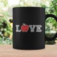 Love Apple Back To School Teacher Teacher Quote Graphic Shirt Coffee Mug Gifts ideas