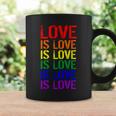 Love Is Love Rainbow Colors Coffee Mug Gifts ideas