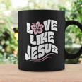 Love Like Jesus Religious God Christian Words Cool Gift Coffee Mug Gifts ideas